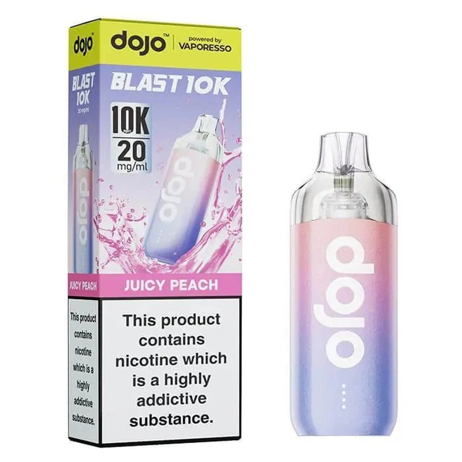Vaporesso DOJO Blast 10K Juicy Peach
